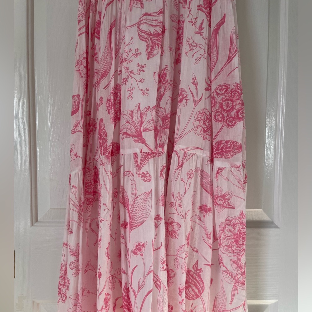 Olivia James the Label Milly Dress in Toile Pink, S - Picture 4 of 8